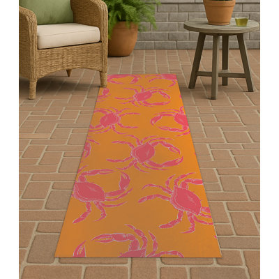 Tapis d'extérieur décoratif Crabby
