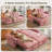 77.5" Pull Out Sleeper Sofa Bed Loveseat Chaise 3 In 1 Velvet Convertible Couch With USB Charging & Side Pocket & Adjustable Backrest & Tufted Design-1970459918