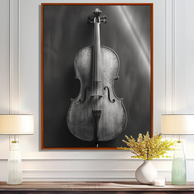 Gris gris, projecteur de violoncelle, reproduction d'art mural