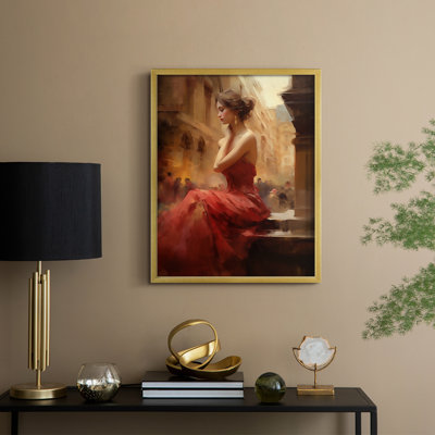 Reproduction encadrée WOMEN Series CDXLVI - bois massif