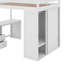 Lit mezzanine double avec placards et bureau-1955112943