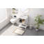 Meuble-lavabo moderne avec lavabo en céramique