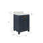 Ensemble de meuble-lavabo simple 24 po Minnetrista-121417044-121417045