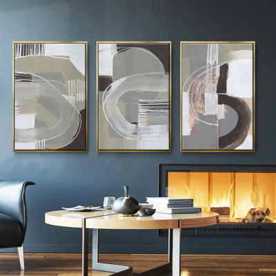 " Arching Neutrals I " 3 - Pieces