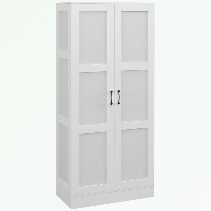 Kitchen Pantry with 2 Soft Close Doors and Storage Shelves