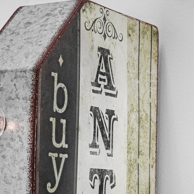 25'' Text & Numbers Themed Marquee Sign