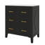 Armoire de rangement de salle de bain 30 po avec cadre en bois durable et 3 tiroirs-1266918154-1266918158