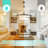 9- Light Modern Vintage Dimmable Sputnik Wagon Wheel Chandelier with Adjustable Chain for Kitchen, Living Room, Dining Room-2028342220