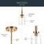Luminaire suspendu 1 lumière Valmeyer-1456926046