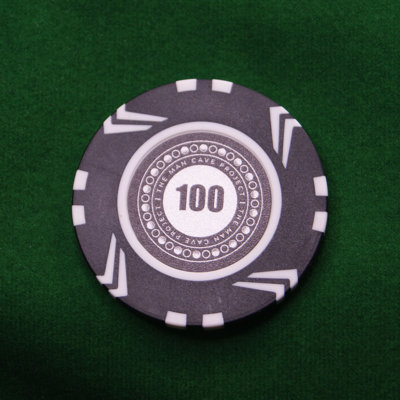 The Man Cave Project Plastic Poker Chips