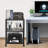 23.6'' H x 16.5'' W Printer Stand with Wheels
