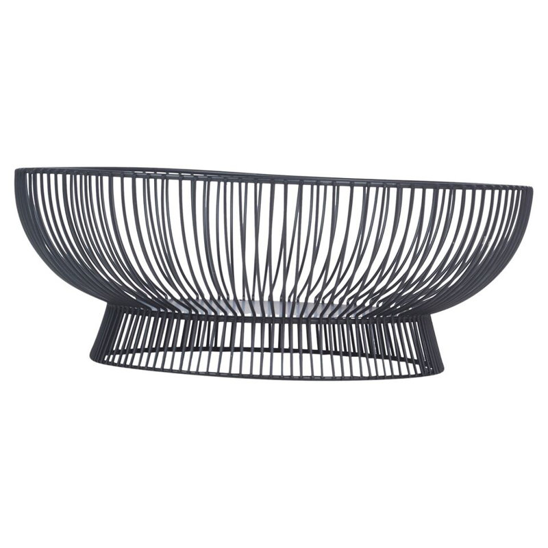 Urbn-Living Metal Vegetable Bowl, 12" H x 32" W x 12" D