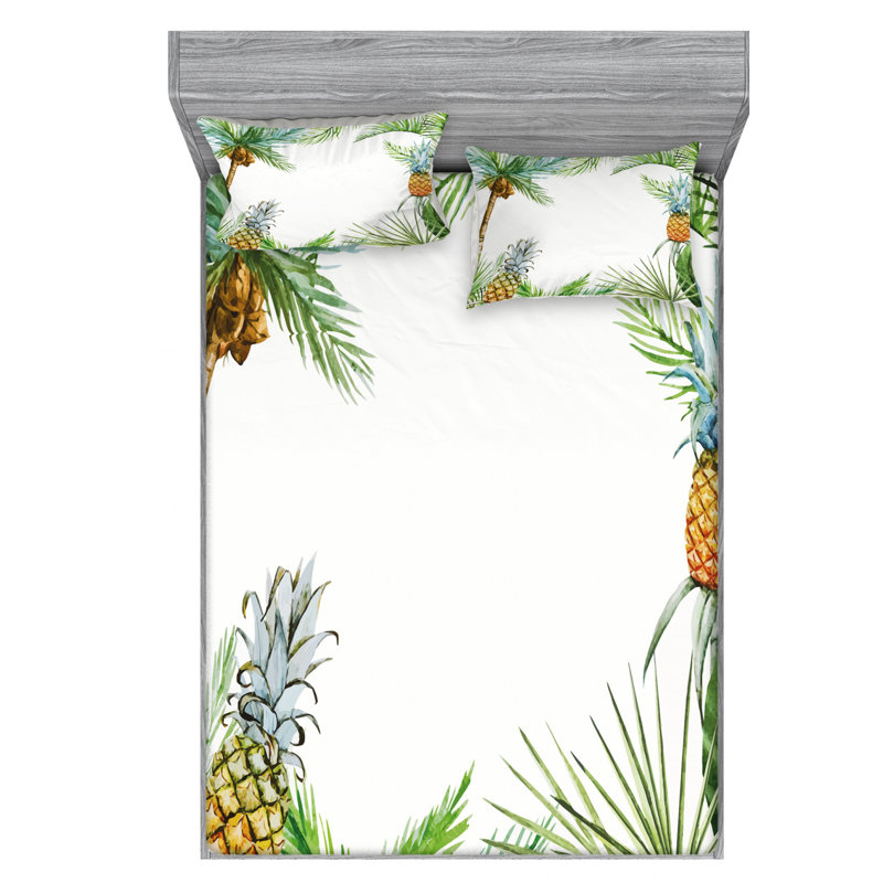 Microfiber Sheet Set, Full Sheet Set with Fitted Sheet