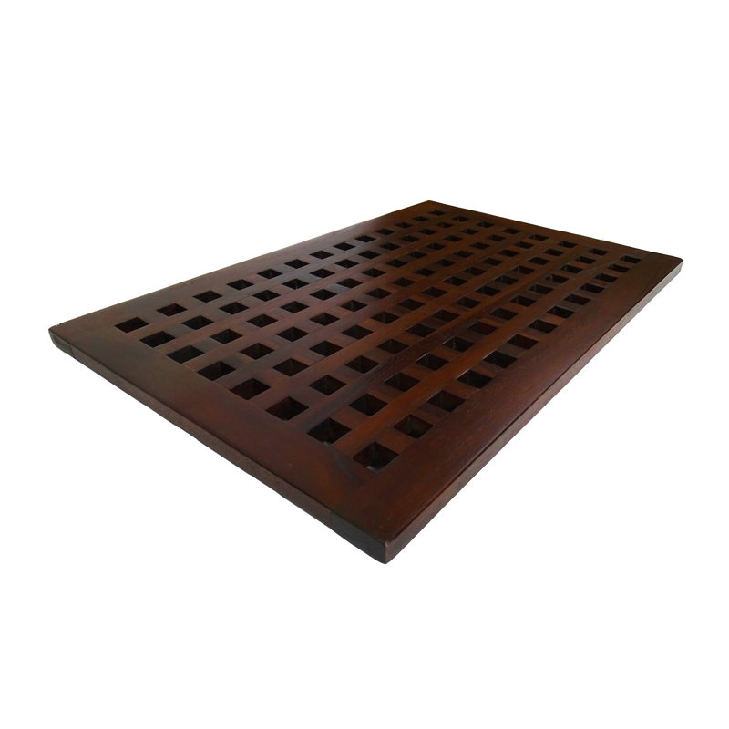 Teak Non-Slip Bath Rug