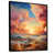 Black Floater Framed