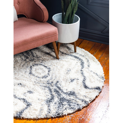 Tapis ikat gris Mitzy