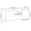 Steyning Unfinished TV Stand with Fireplace Included-1895416547