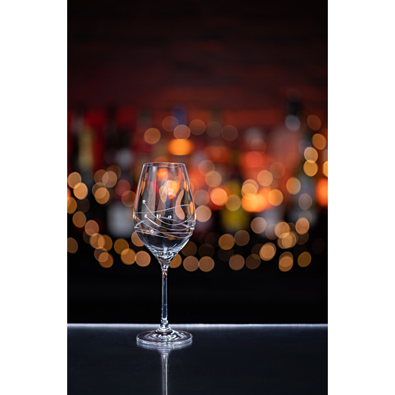 Dartington Crystal Glitz 330ml Wine Glass