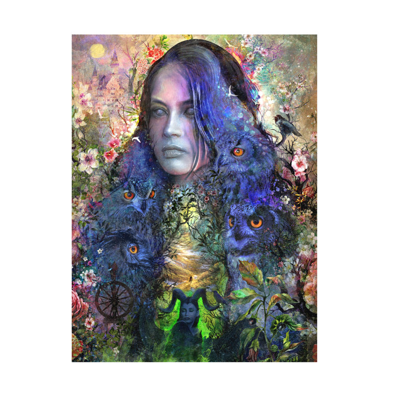 Art sur toile Barrett Biggers, H 14 po x l 19 po