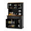 Armoire de rangement 71 po avec huche de cuisine-1246527282