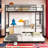 Metal Bunk Bed With Trundle-1200100943