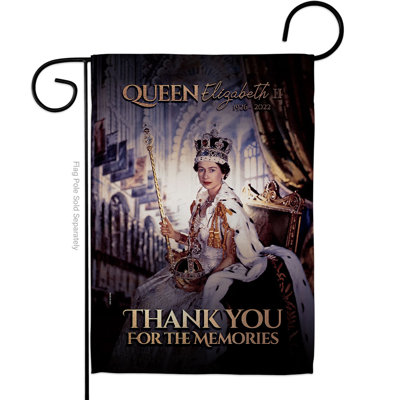 Double Sided 18.5'' H x 13'' W Polyester Garden Flag