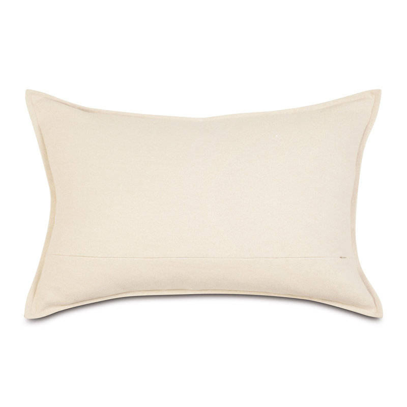 Brera Cotton Pillow Sham, Ivory, Queen