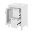 Meuble-lavabo avec tablette réglable et 2 tiroirs-1825136215