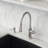 Empressa High Arc Pull-Down Dual-Spray Kitchen Faucet-39604190