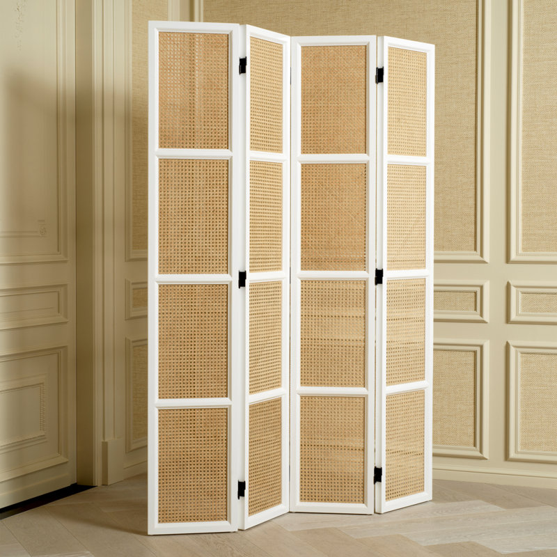 Folding Screen Bahamas Piano White Finish