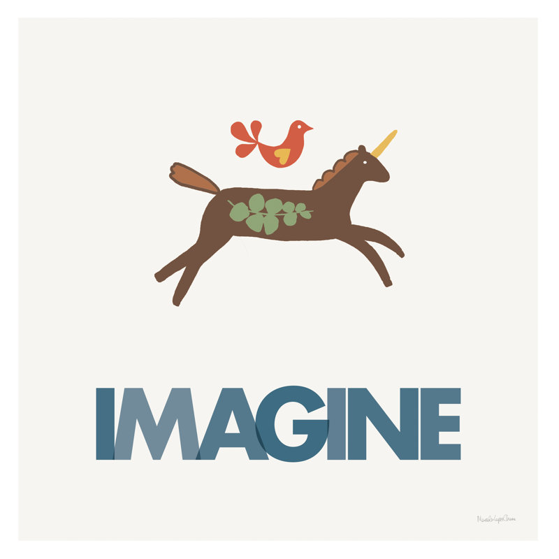 Imagine by Mercedes Lopez Charro - Wrapped Canvas Print, 76cm H x 76cm W x 3.8cm D