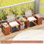 49cm H x 49cm W Solid Wood Cube Bookcase