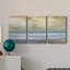 Beach Dreams - Ensemble de 3 peintures sur toile tendue-588700203