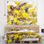 Tapisserie d’illustration d’aquarelle de fleurs en polyester avec accessoires suspendus inclus-28489499