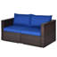 Chaise de patio avec coussins-1498722039