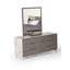 Miroir de commode gris