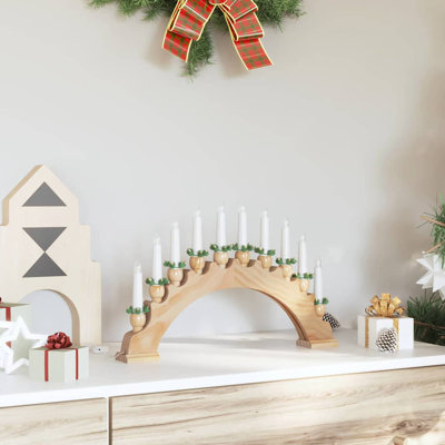 Christmas Candle Arch with 10 LED Candles