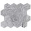 10.25" x 10.25" Marble Mosaic Wall Tile