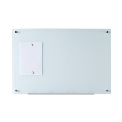 Panneau de verre blanc audio-visuel direct magnétique