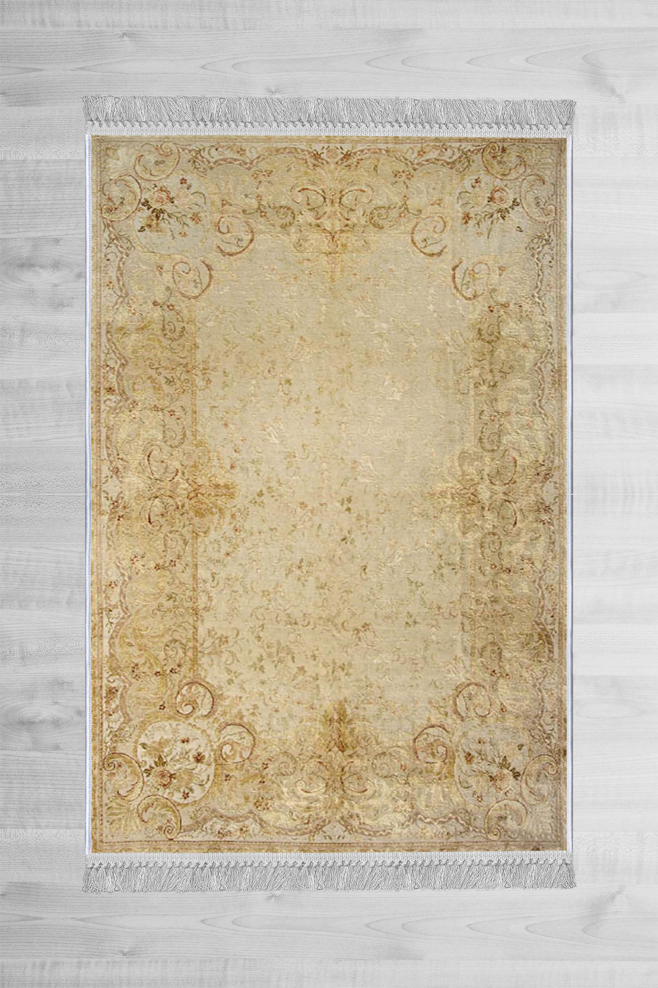 Velvet Rug Rip East Urban Home Adelia Oriental Machine Tufted Velvet Area Rug in Cream ...