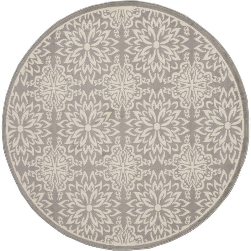 Tapis ivoire Sheron, Rond 5 pi 3 po