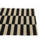 Tapis noir et blanc 3x4 Pinkerton