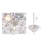 Vanesca 8-Light Chrome Chandelier with Crystal Accents-1806815700