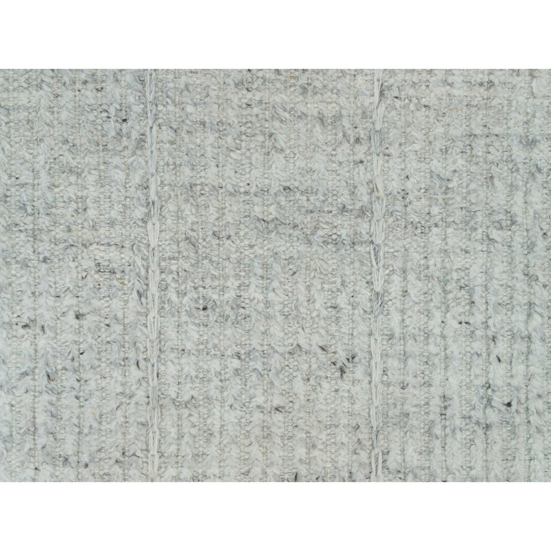 Tapis unique 12 pi x 14 pi 10 po gris Samuele