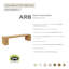 Banc de jardin en teck Ellie-Maye