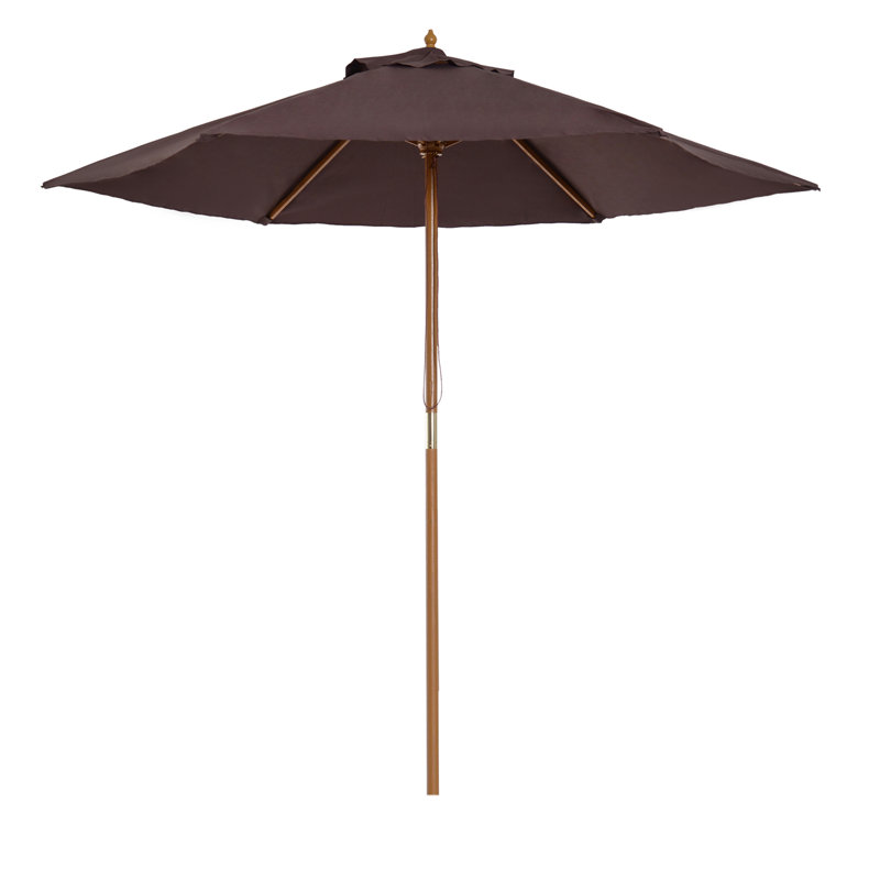 Brenlee 250cm Market Parasol, Brown
