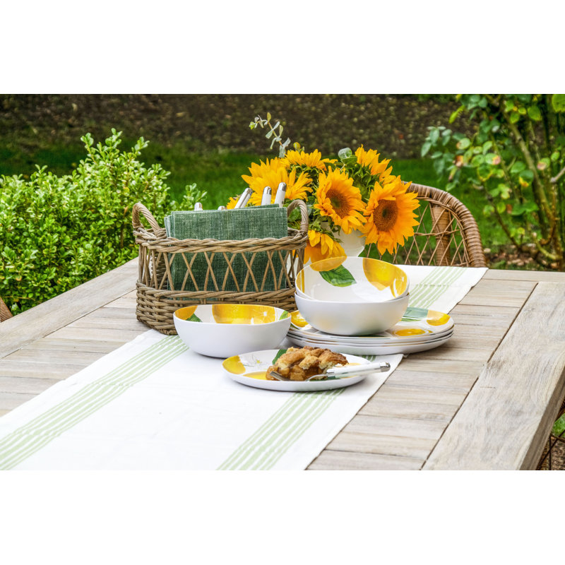 Brackin Lemon Fresh 8.5" Melamine Salad Pate