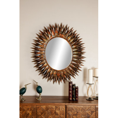 Heidrick Metal Wall Mirror
