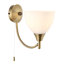 Barium Steel Armed Sconce-29180663