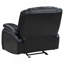 Fauteuil oscillant inclinable noir Elodie-2094207246